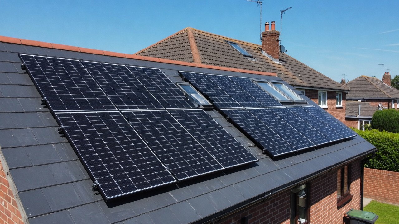 Solar panel cleaning