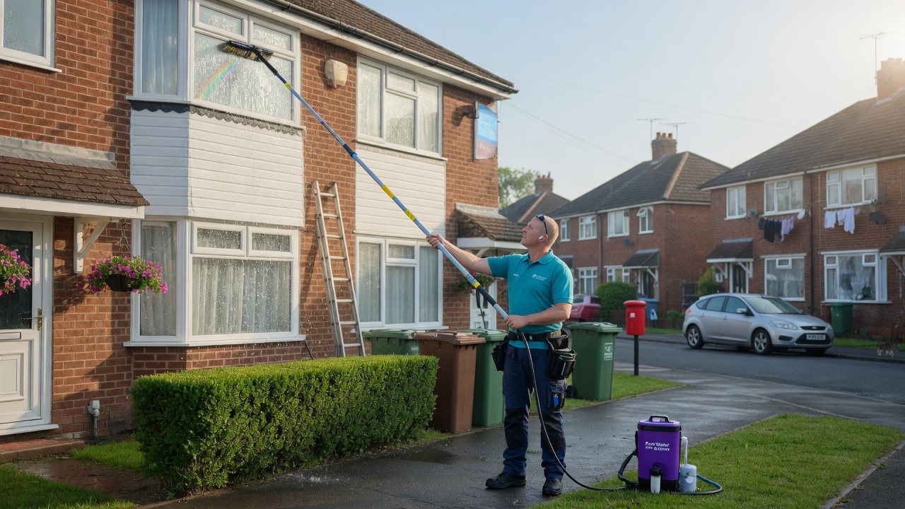 Professional window cleaning services in Maidenhead and Berkshire by JD Window Cleaning